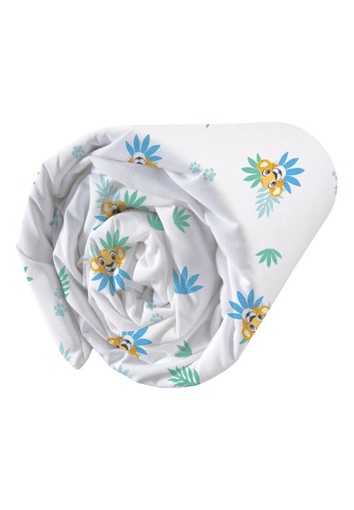 Drap-housse imprimé 100% coton, DISNEY HOME LE ROI LION SIMBA - Kiabi