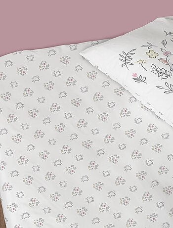 Drap-housse imprimé 100% coton, DISNEY HOME LES ARISTOCHATS CHAMPÊTRE