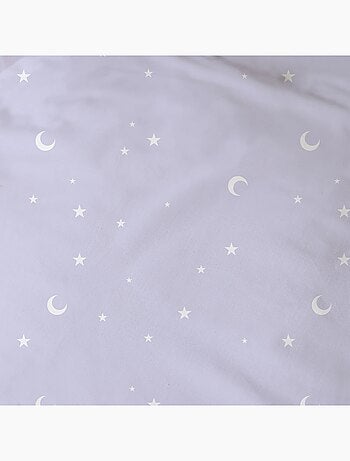 Drap-housse imprimé 100% coton, DISNEY HOME STITCH HAPPY