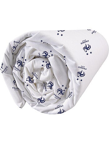 Drap-housse imprimé 100% coton, FFF RAYURES