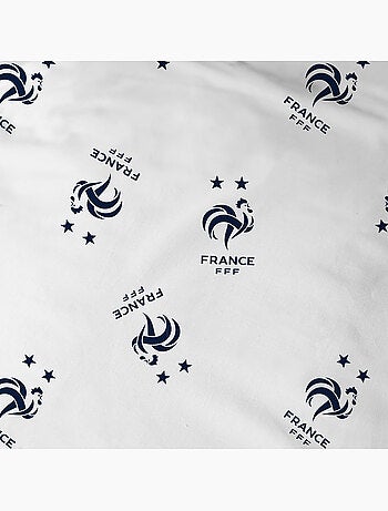 Drap-housse imprimé 100% coton, FFF RAYURES