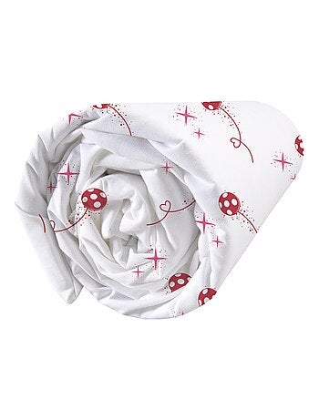 Drap-housse imprimé 100% coton, MIRACULOUS LADYBUG SHADOW