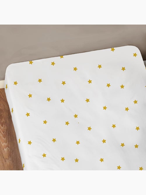 Drap-housse imprimé 100% coton, nuit etoilée - Kiabi Drap-housse imprimé 100% coton, nuit etoilée - Kiabi