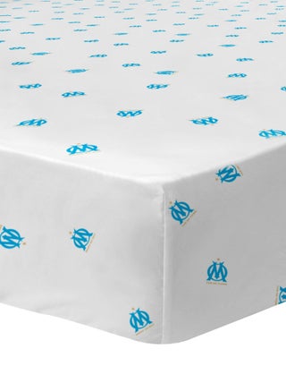 Drap-housse imprimé 100% coton, OM VOILURE