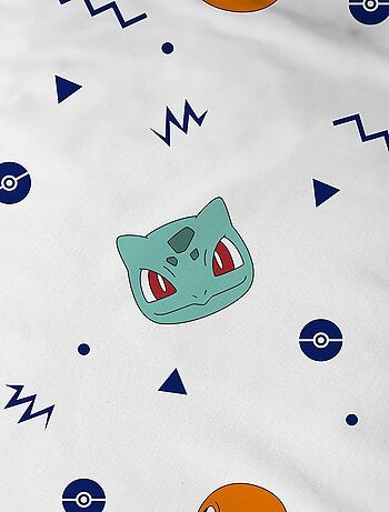 Drap-housse imprimé 100% coton, POKEMON ZIGGY