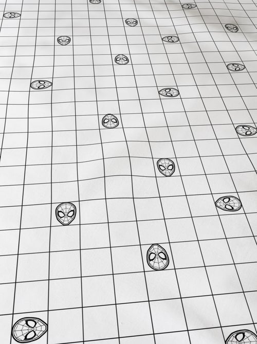 Drap-housse imprimé 100% coton, SPIDERMAN HOME HERO - Kiabi