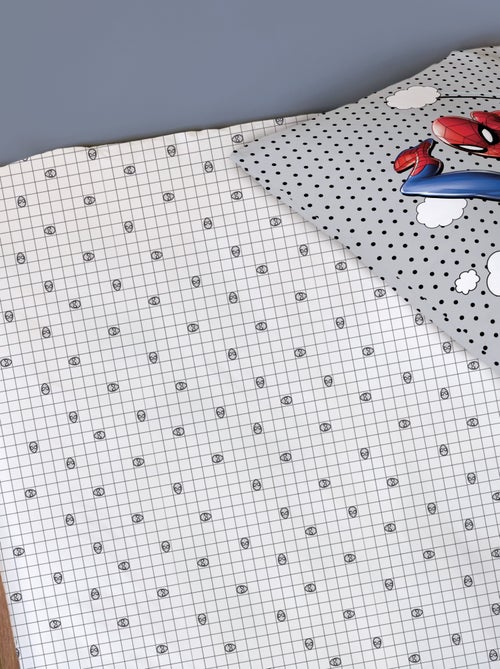 Drap-housse imprimé 100% coton, SPIDERMAN HOME HERO - Kiabi