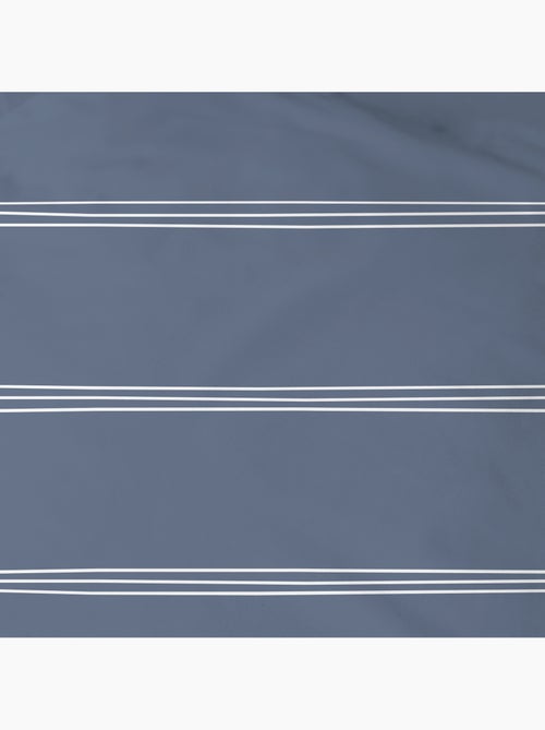 Drap-housse imprimé 100% coton, urban stripes - Kiabi