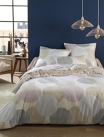 Drap housse imprimé en lyocell, AUGUSTE