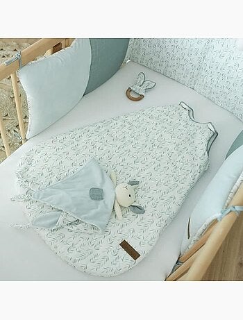 Drap housse imprimé esprit nature