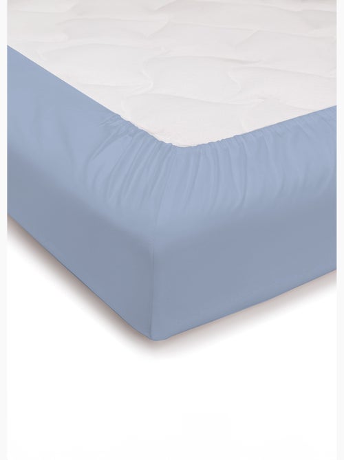 Drap-housse imprimé fleurs flanelle coton - Afibel - Kiabi