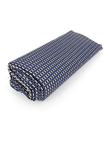 Drap housse imprimé satin de coton ENZO Bonnet de 30 cm