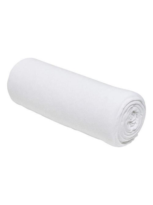 Drap housse jerey uni craie 90 x 190 x 25 cm - TODAY - Kiabi