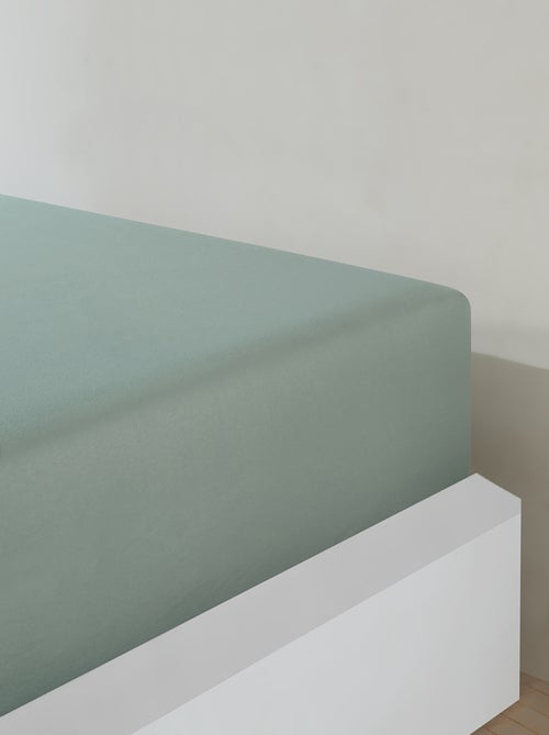 Drap housse jersey 100% coton - Kiabi