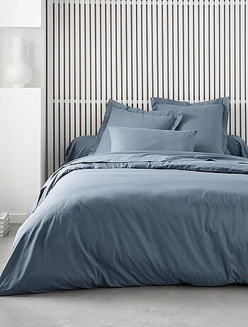 Drap housse Jersey 2 personnes uni ESSENTIAL