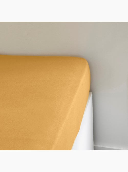 Drap housse Jersey 2 personnes uni ESSENTIAL - Kiabi