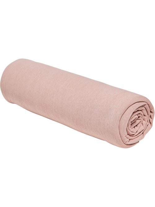 Drap housse Jersey 2 personnes uni ESSENTIAL - Kiabi