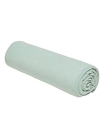 Drap housse Jersey 2 personnes uni ESSENTIAL