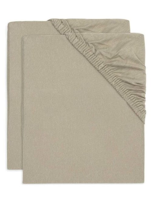 Drap housse Jersey (2pcs) en coton Jollein - Kiabi Drap housse Jersey (2pcs) en coton Jollein - Kiabi