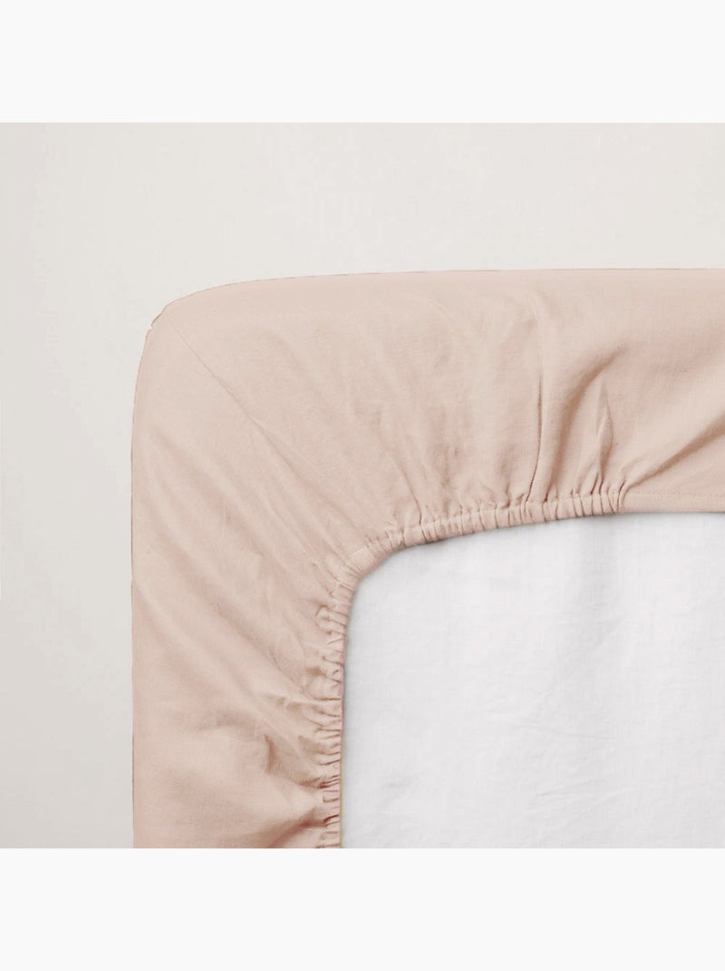 Drap-housse jersey bébé 100% coton Beige - Kiabi