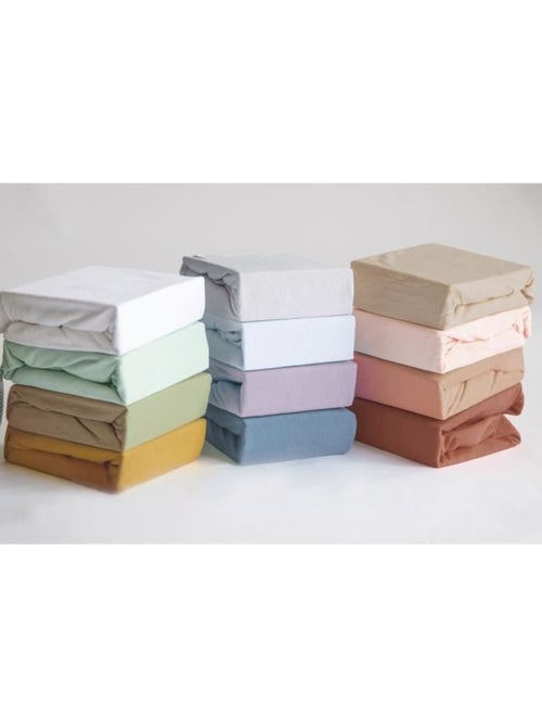 Drap-housse jersey bébé 100% coton - Kiabi