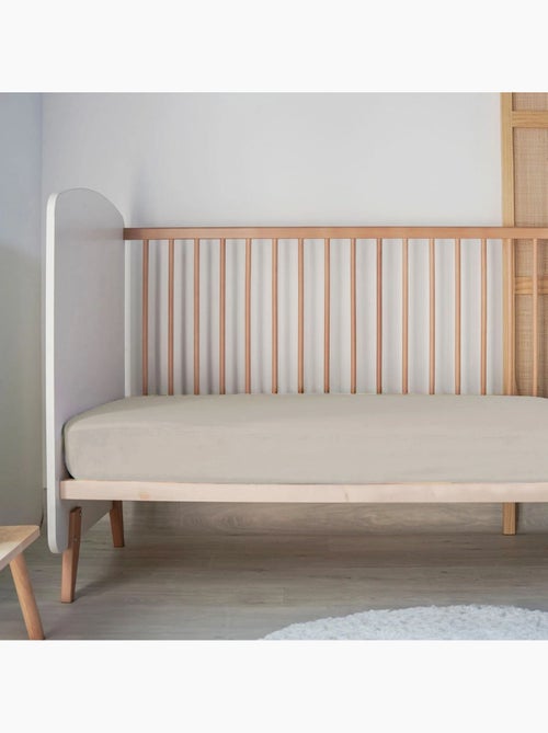 Drap-housse jersey bébé 100% coton - Kiabi Drap-housse jersey bébé 100% coton - Kiabi