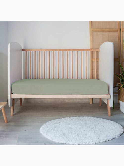 Drap-housse jersey bébé 100% coton - Kiabi Drap-housse jersey bébé 100% coton - Kiabi