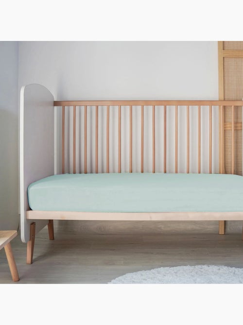 Drap-housse jersey bébé 100% coton - Kiabi Drap-housse jersey bébé 100% coton - Kiabi