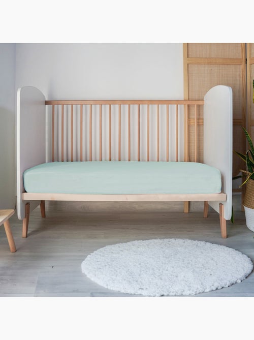 Drap-housse jersey bébé 100% coton - Kiabi Drap-housse jersey bébé 100% coton - Kiabi