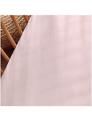 Drap housse Jersey coton 60x120cm Rose