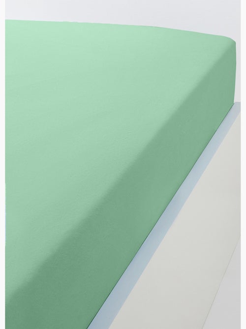 Drap housse jersey coton uni - lot de 2 - Afibel - Kiabi