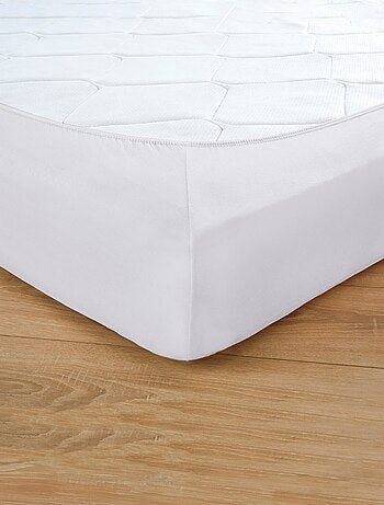 Drap housse jersey coton uni