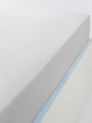 Drap housse jersey coton uni