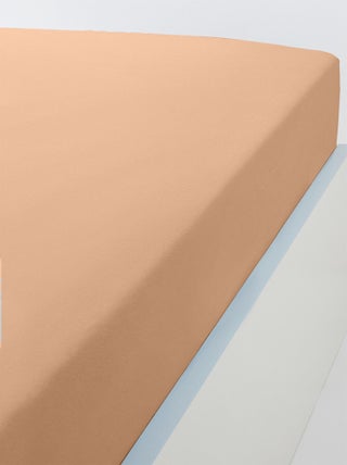 Drap housse jersey coton uni