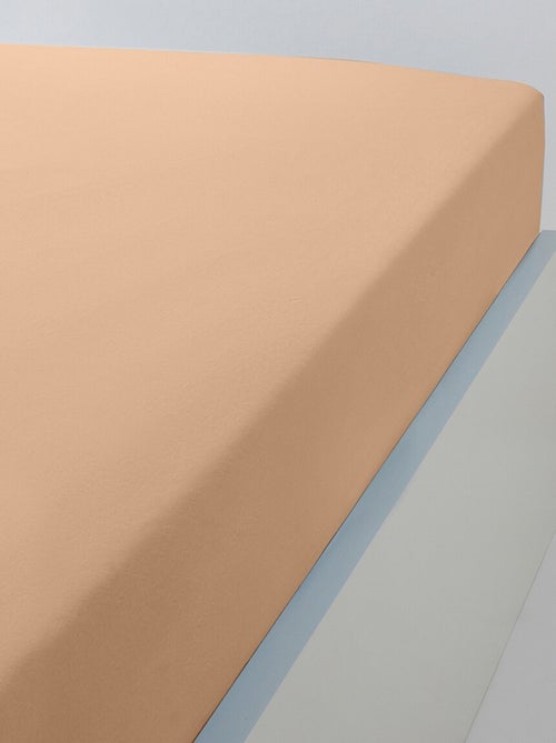 Drap housse jersey coton uni - Kiabi