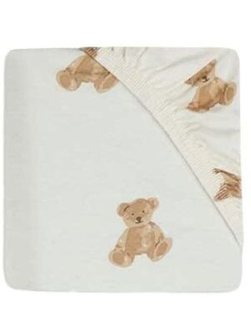 Drap housse Jersey en coton - Kiabi