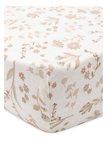 Drap housse Jersey en coton Bloomy Jollein