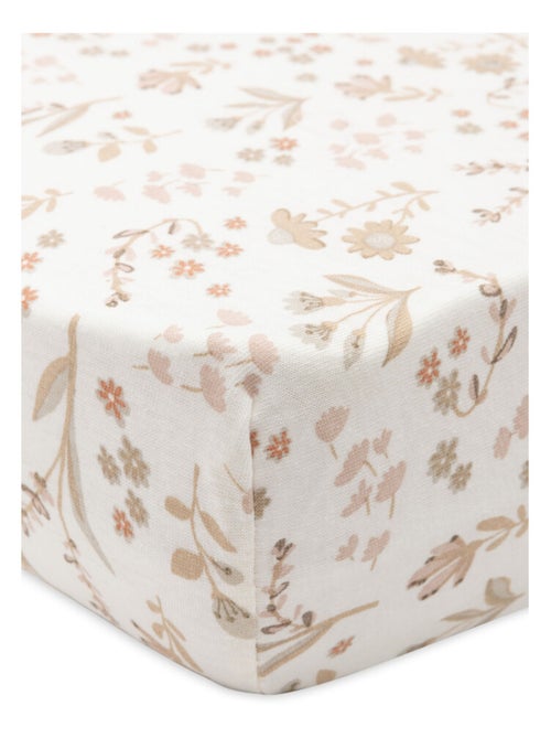 Drap housse Jersey en coton Bloomy Jollein - Kiabi