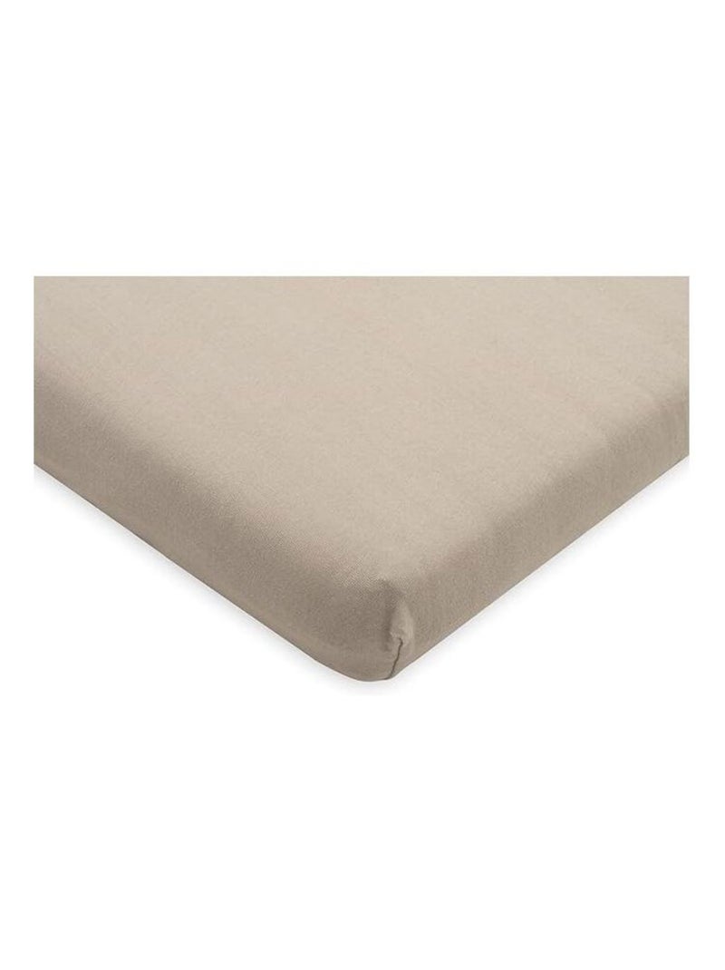 Drap housse Jersey en coton Jollein Beige - Kiabi