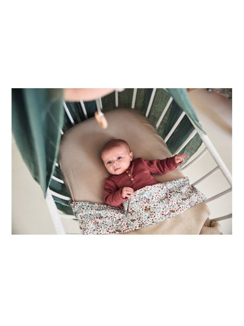 Drap housse Jersey en coton Jollein Beige - Kiabi