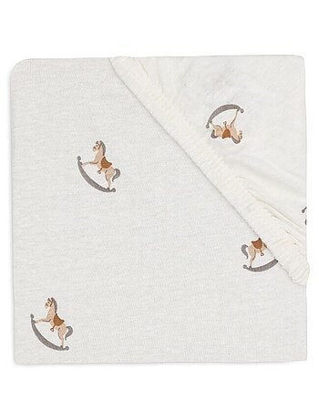 Drap housse Jersey en coton Jollein