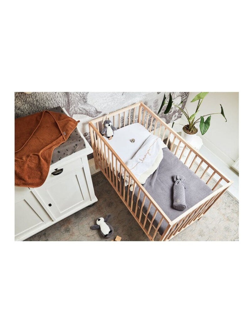 Drap housse Jersey en coton Jollein Blanc - Kiabi