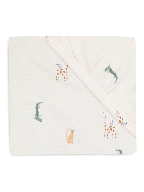 Drap housse Jersey en coton Jollein - Kiabi Drap housse Jersey en coton Jollein - Kiabi