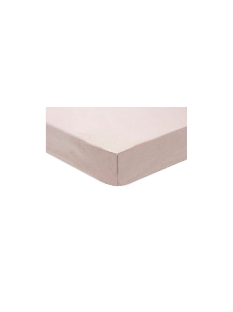 Drap housse Jersey en coton Jollein Rose - Kiabi