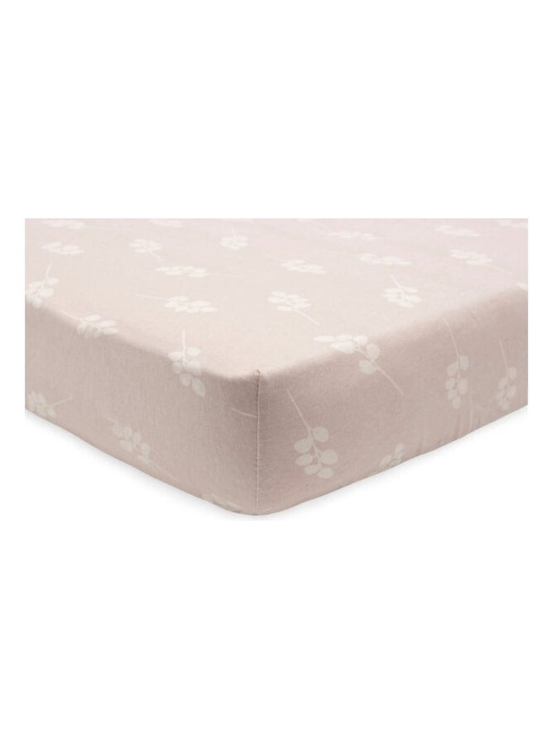 Drap housse Jersey en coton Jollein Rose - Kiabi