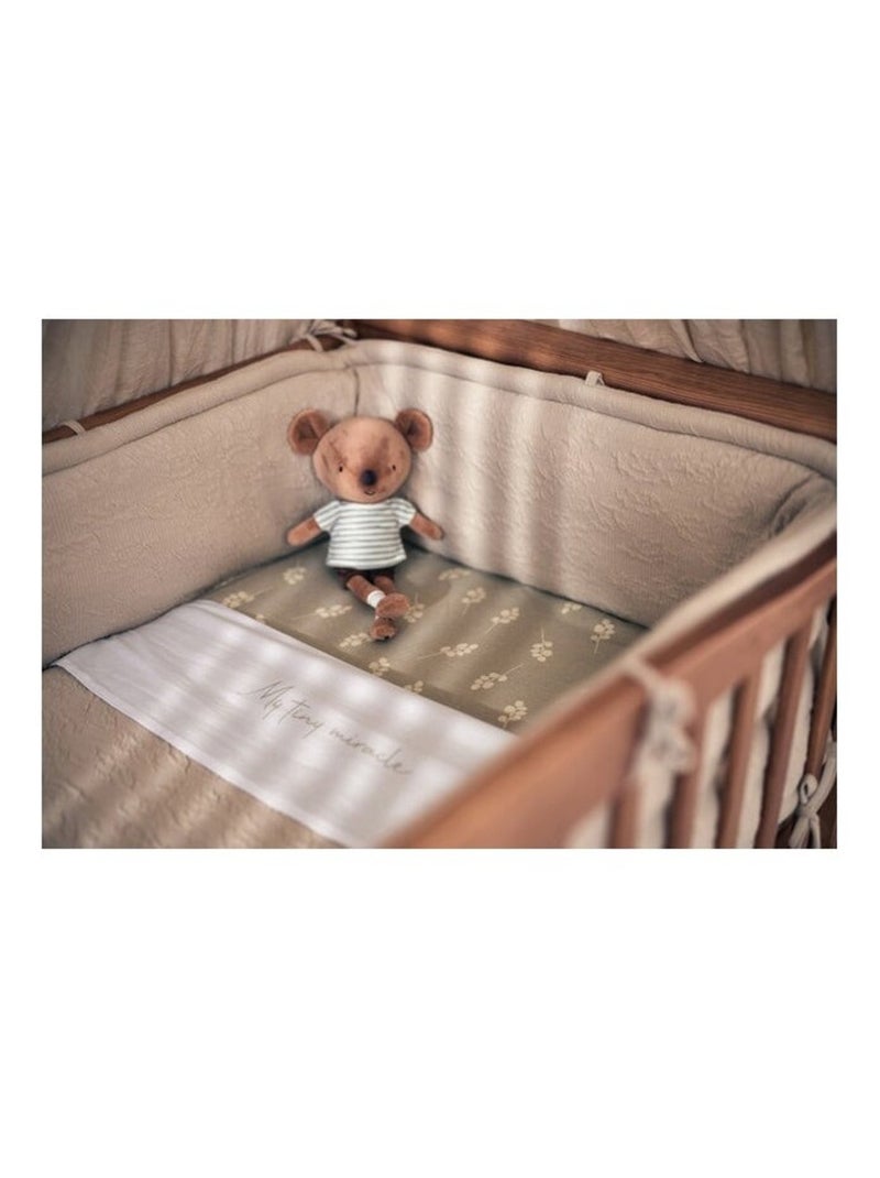 Drap housse Jersey en coton Jollein Vert - Kiabi