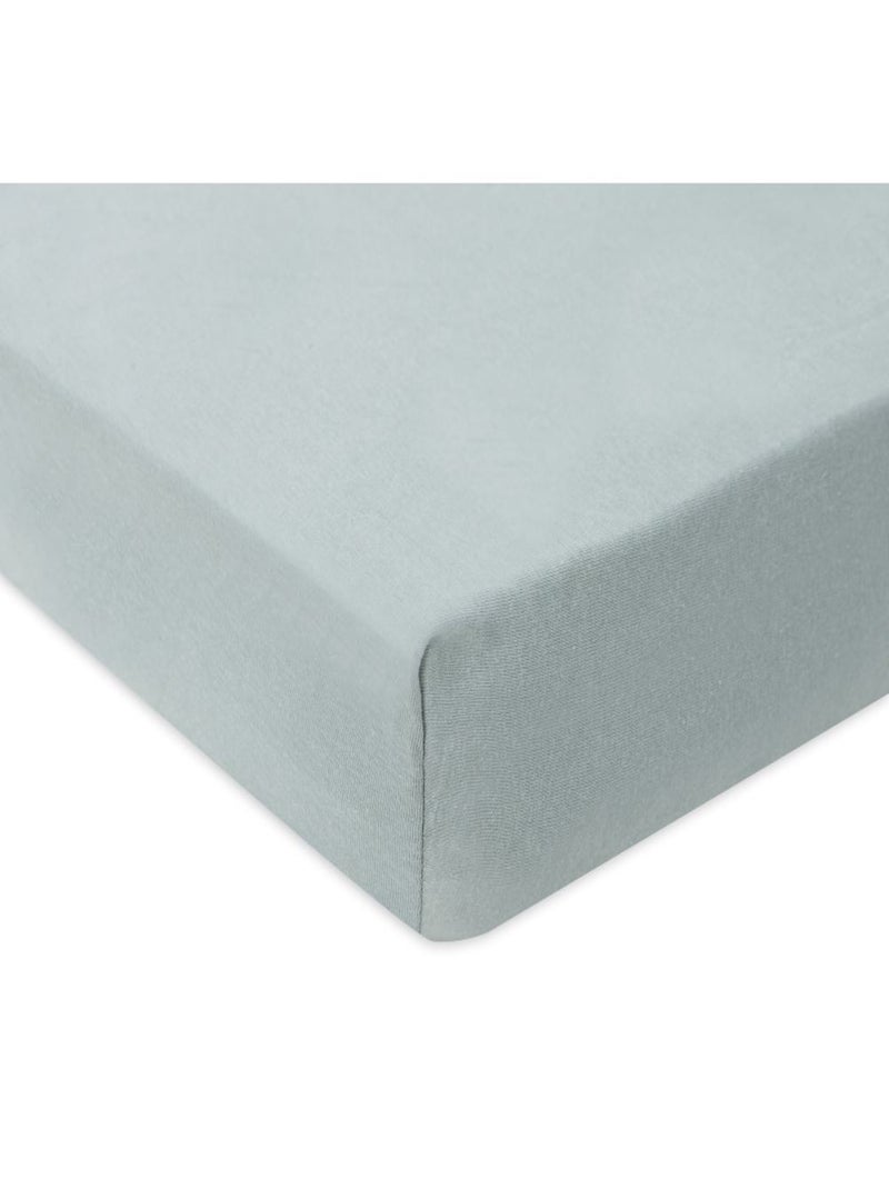 Drap housse Jersey en coton Jollein Vert - Kiabi