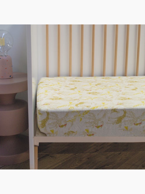 Drap housse Jersey enfant imprimé animaux de la savane - Kiabi Drap housse Jersey enfant imprimé animaux de la savane - Kiabi
