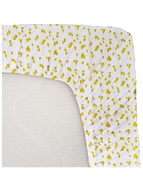 Drap housse Jersey enfant imprimé savane - Kiabi