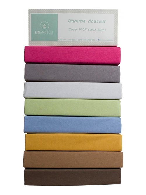 Drap housse  jersey extensible 120 fils enfant KIDOR - Kiabi
